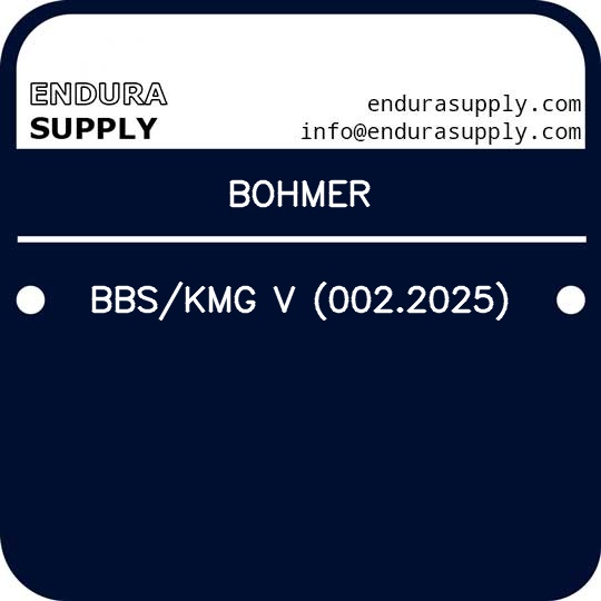 bohmer-bbskmg-v-0022025
