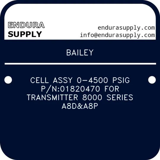 bailey-cell-assy-0-4500-psig-pn01820470-for-transmitter-8000-series-a8da8p