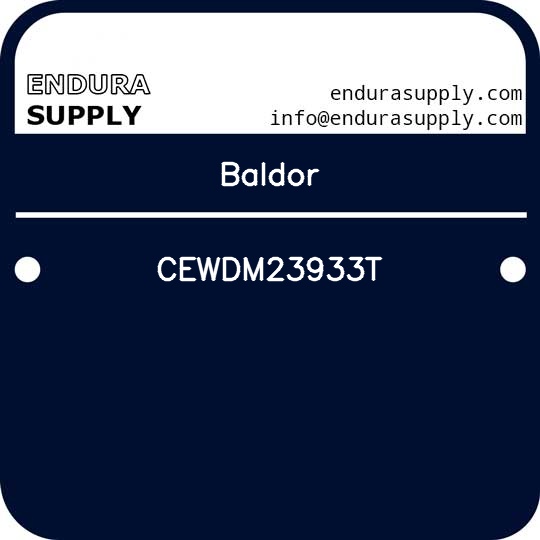 baldor-cewdm23933t