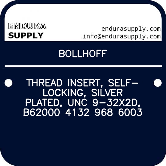 bollhoff-thread-insert-self-locking-silver-plated-unc-9-32x2d-b62000-4132-968-6003