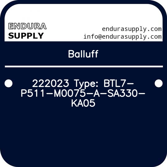 balluff-222023-type-btl7-p511-m0075-a-sa330-ka05