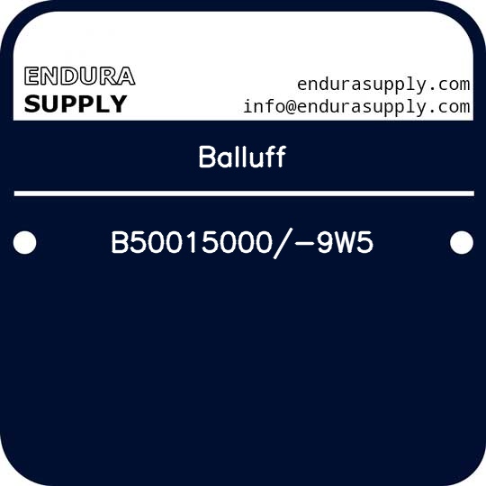 balluff-b50015000-9w5