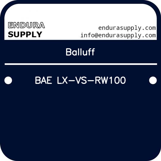 balluff-bae-lx-vs-rw100