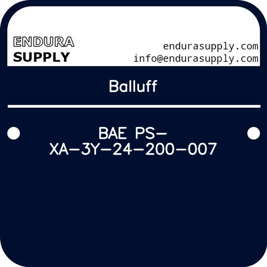 balluff-bae-ps-xa-3y-24-200-007