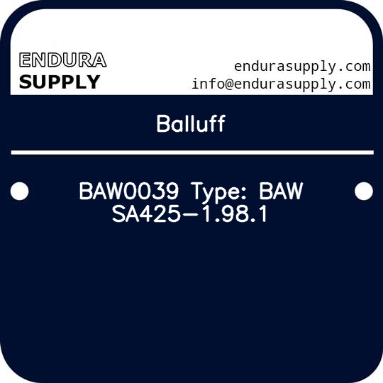 balluff-baw0039-type-baw-sa425-1981