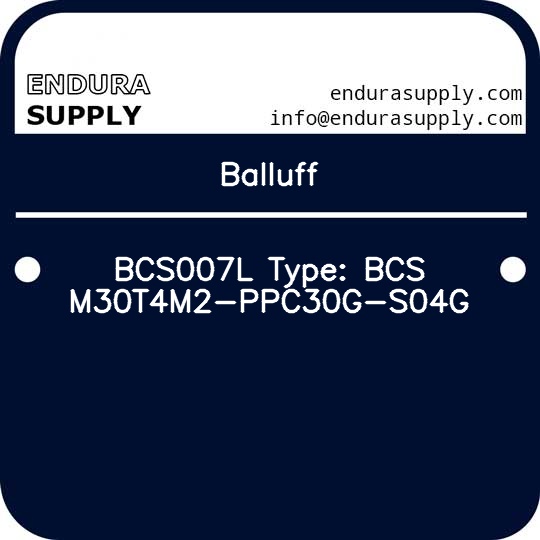 balluff-bcs007l-type-bcs-m30t4m2-ppc30g-s04g