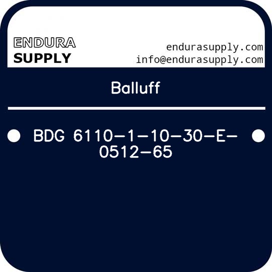 balluff-bdg-6110-1-10-30-e-0512-65