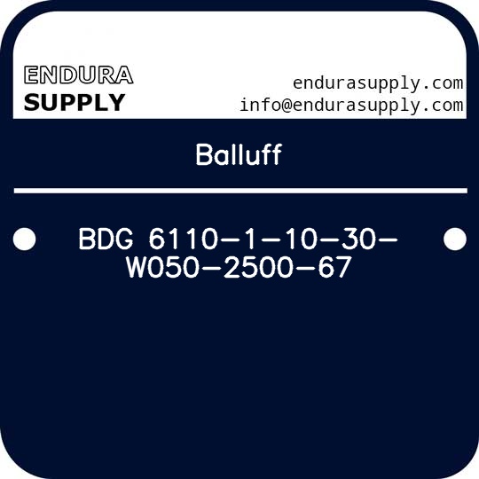 balluff-bdg-6110-1-10-30-w050-2500-67