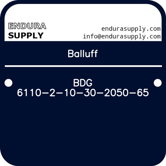 balluff-bdg-6110-2-10-30-2050-65