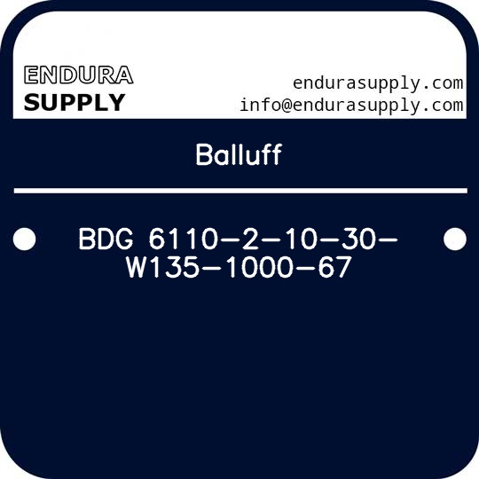 balluff-bdg-6110-2-10-30-w135-1000-67
