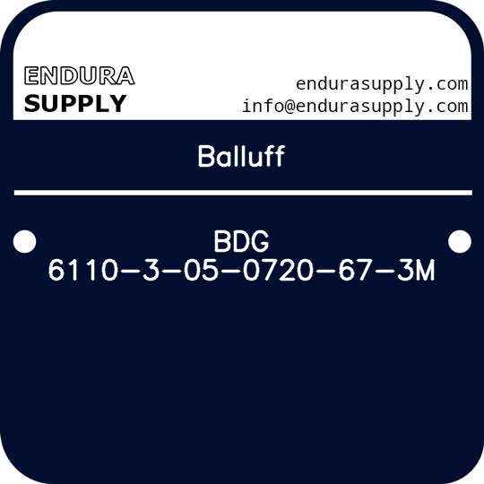 balluff-bdg-6110-3-05-0720-67-3m