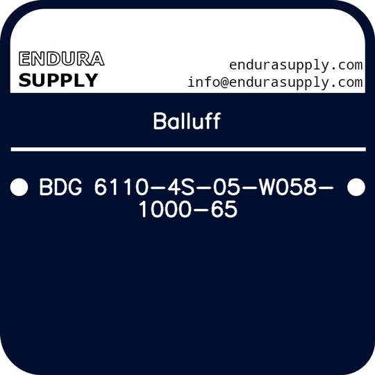 balluff-bdg-6110-4s-05-w058-1000-65