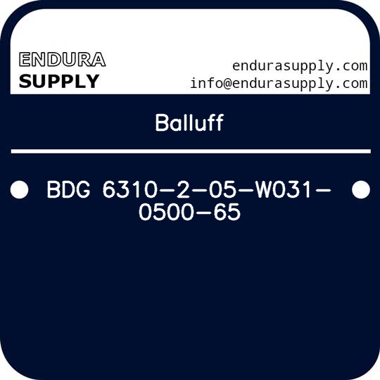 balluff-bdg-6310-2-05-w031-0500-65
