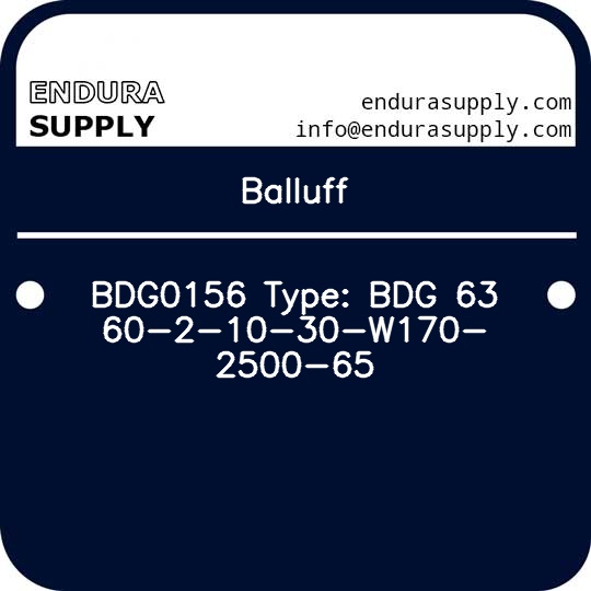 balluff-bdg0156-type-bdg-6360-2-10-30-w170-2500-65