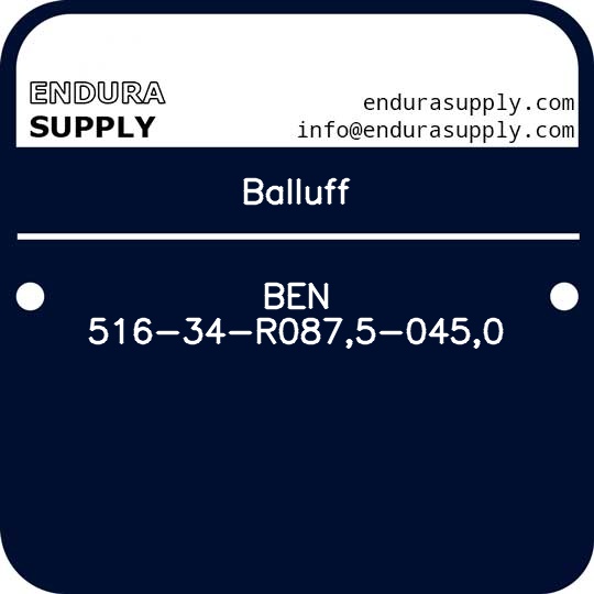 balluff-ben-516-34-r0875-0450