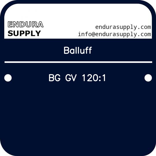 balluff-bg-gv-1201