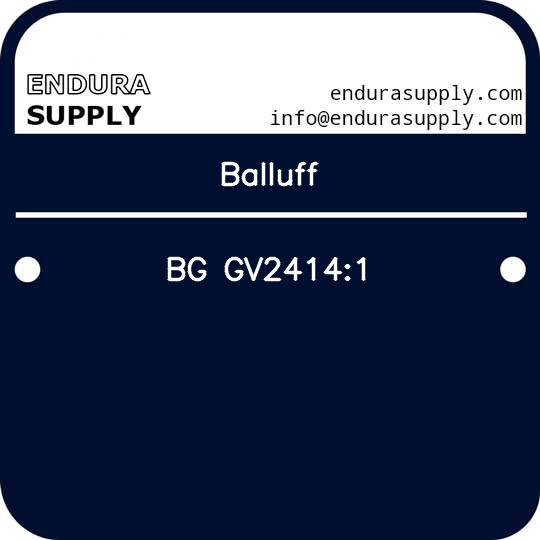 balluff-bg-gv24141