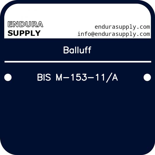balluff-bis-m-153-11a