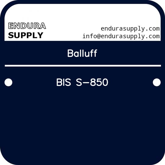 balluff-bis-s-850