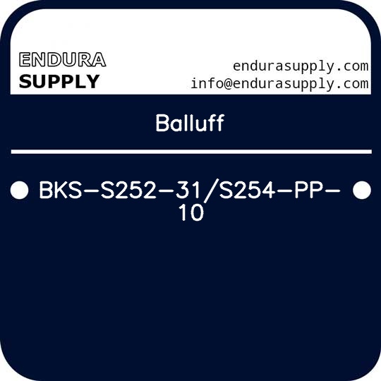 balluff-bks-s252-31s254-pp-10