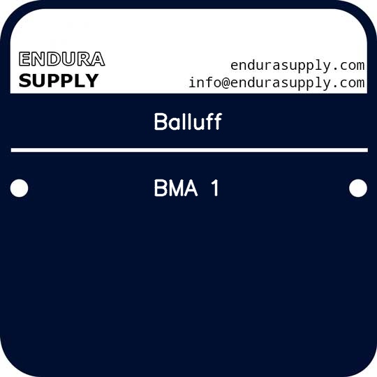 balluff-bma-1