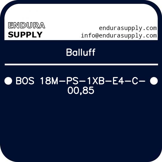 balluff-bos-18m-ps-1xb-e4-c-0085