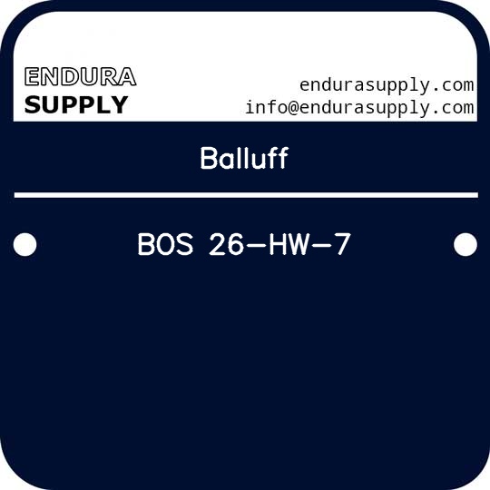 balluff-bos-26-hw-7