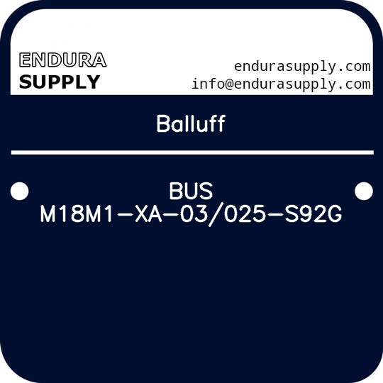 balluff-bus-m18m1-xa-03025-s92g