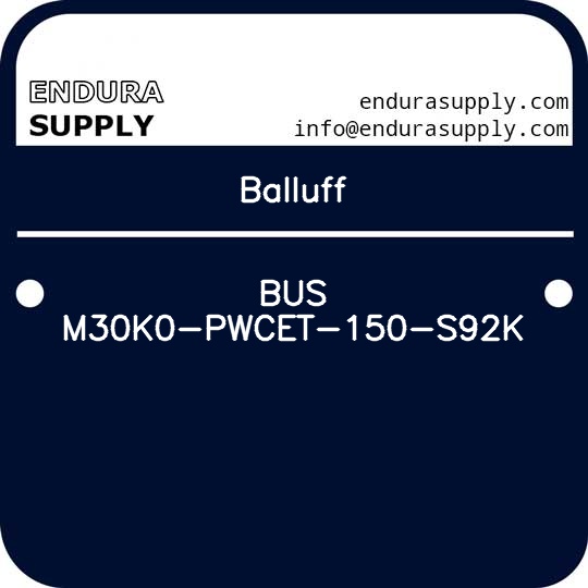 balluff-bus-m30k0-pwcet-150-s92k