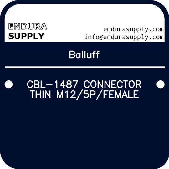 balluff-cbl-1487-connector-thin-m125pfemale