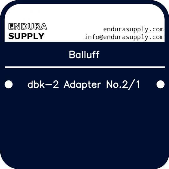 balluff-dbk-2-adapter-no21