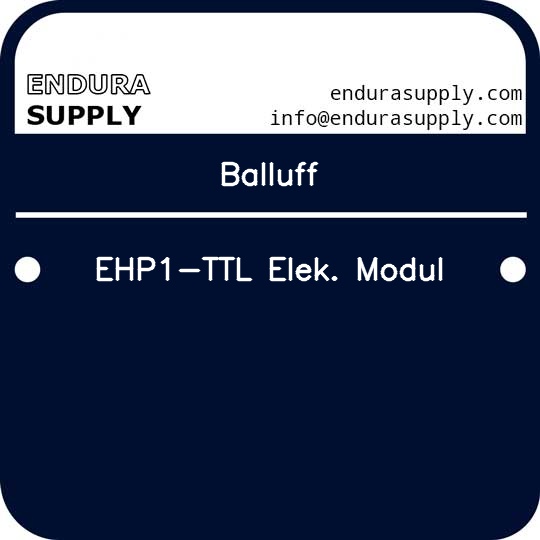 balluff-ehp1-ttl-elek-modul