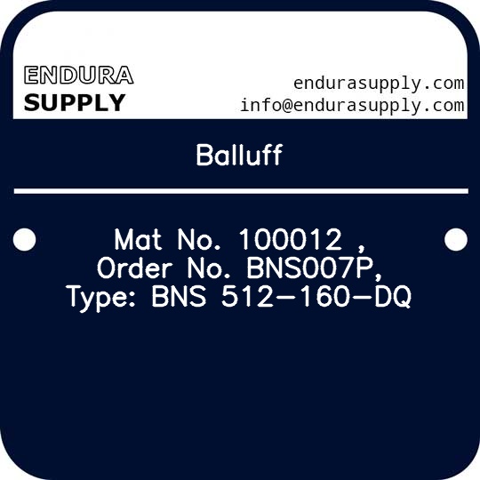 balluff-mat-no-100012-order-no-bns007p-type-bns-512-160-dq