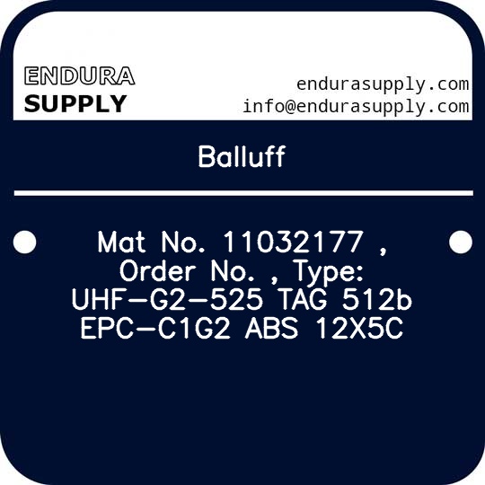 balluff-mat-no-11032177-order-no-type-uhf-g2-525-tag-512b-epc-c1g2-abs-12x5c