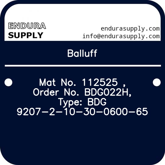 balluff-mat-no-112525-order-no-bdg022h-type-bdg-9207-2-10-30-0600-65