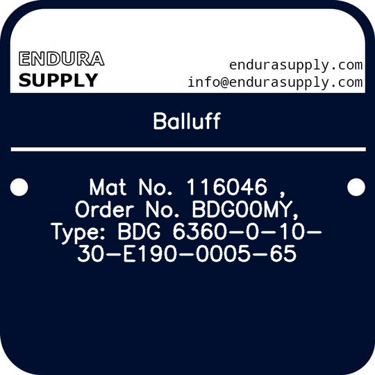 balluff-mat-no-116046-order-no-bdg00my-type-bdg-6360-0-10-30-e190-0005-65