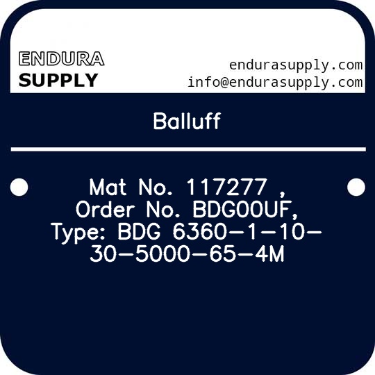 balluff-mat-no-117277-order-no-bdg00uf-type-bdg-6360-1-10-30-5000-65-4m