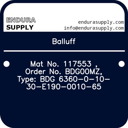 balluff-mat-no-117553-order-no-bdg00mz-type-bdg-6360-0-10-30-e190-0010-65