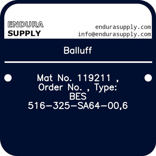 balluff-mat-no-119211-order-no-type-bes-516-325-sa64-006