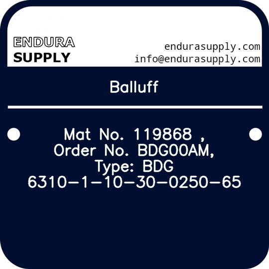 balluff-mat-no-119868-order-no-bdg00am-type-bdg-6310-1-10-30-0250-65