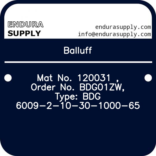 balluff-mat-no-120031-order-no-bdg01zw-type-bdg-6009-2-10-30-1000-65