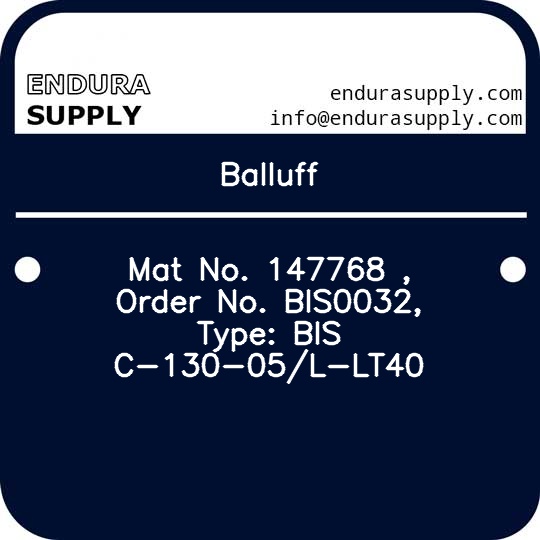 balluff-mat-no-147768-order-no-bis0032-type-bis-c-130-05l-lt40