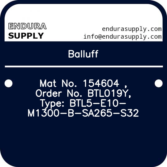 balluff-mat-no-154604-order-no-btl019y-type-btl5-e10-m1300-b-sa265-s32