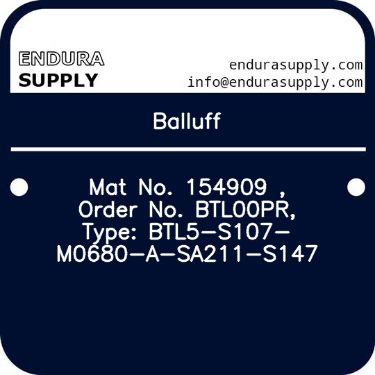 balluff-mat-no-154909-order-no-btl00pr-type-btl5-s107-m0680-a-sa211-s147