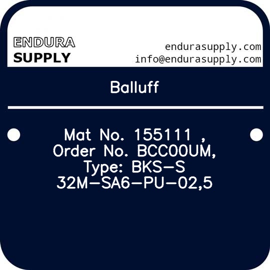 balluff-mat-no-155111-order-no-bcc00um-type-bks-s-32m-sa6-pu-025