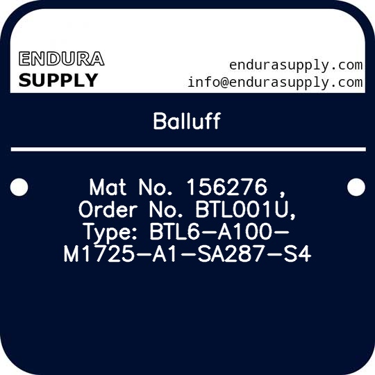 balluff-mat-no-156276-order-no-btl001u-type-btl6-a100-m1725-a1-sa287-s4