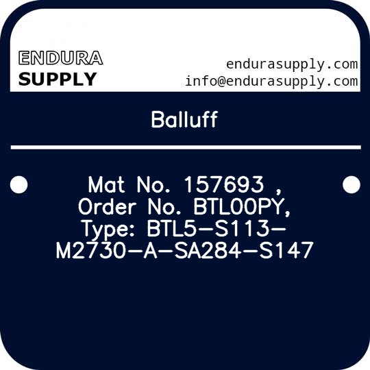 balluff-mat-no-157693-order-no-btl00py-type-btl5-s113-m2730-a-sa284-s147