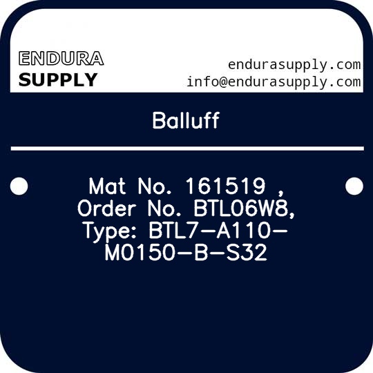 balluff-mat-no-161519-order-no-btl06w8-type-btl7-a110-m0150-b-s32