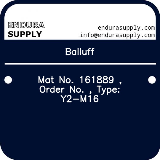 balluff-mat-no-161889-order-no-type-y2-m16