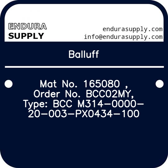 balluff-mat-no-165080-order-no-bcc02my-type-bcc-m314-0000-20-003-px0434-100